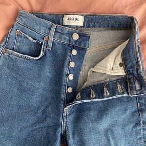 Agolde Riley High Rise Crop Jean